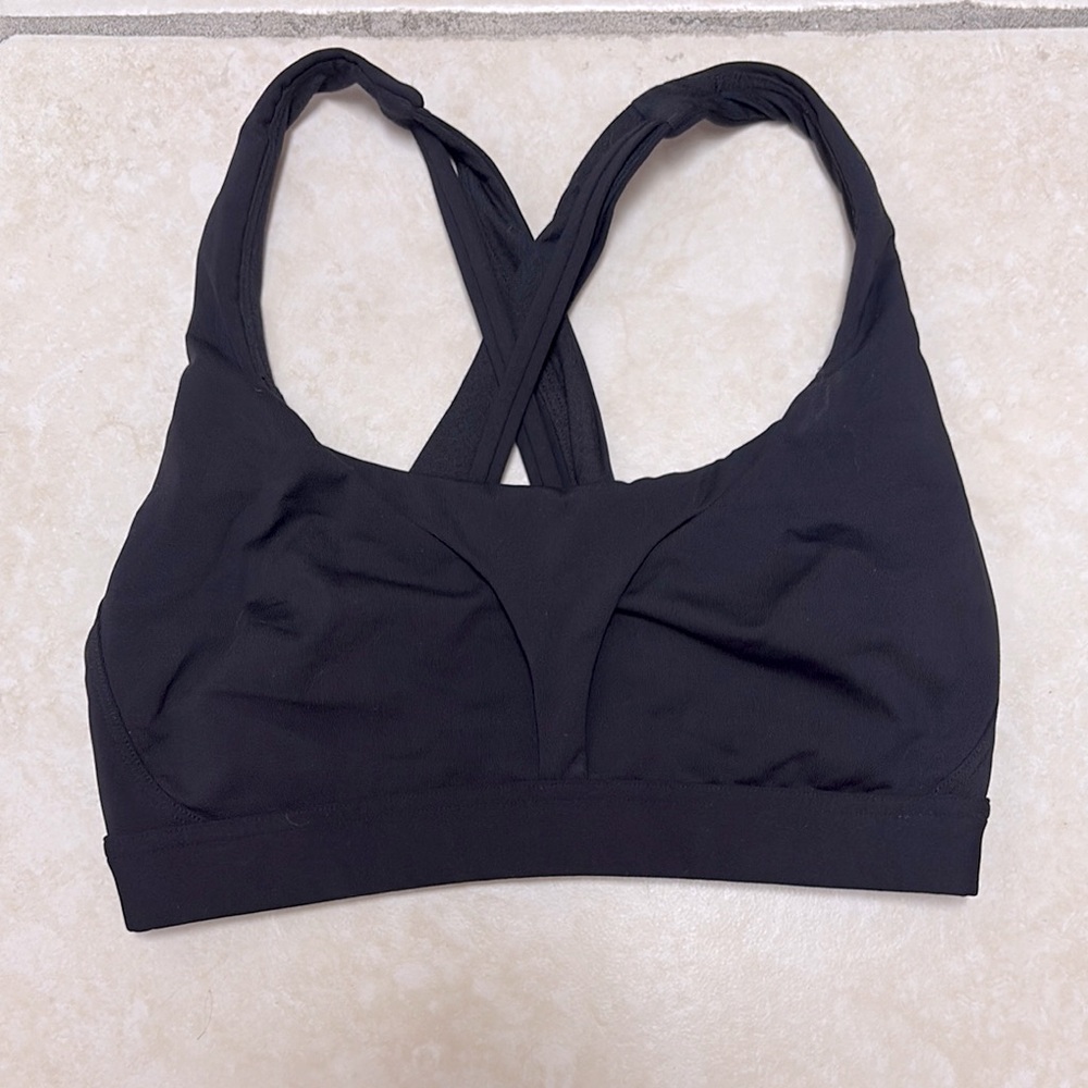 Black Sports Bra
